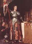 Jean Auguste Dominique Ingres Joan of Arc at the Coronation of Charles VII in Reims Cathedral (mk09) oil painting picture wholesale